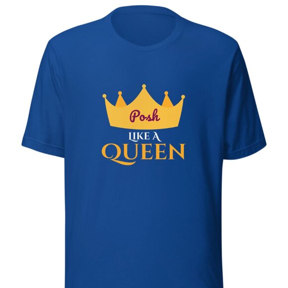 NWT - Xs to 5Xl - "Posh Like A Queen" - Goals Activated, I'm the Queen Here - Picture 5 of 15